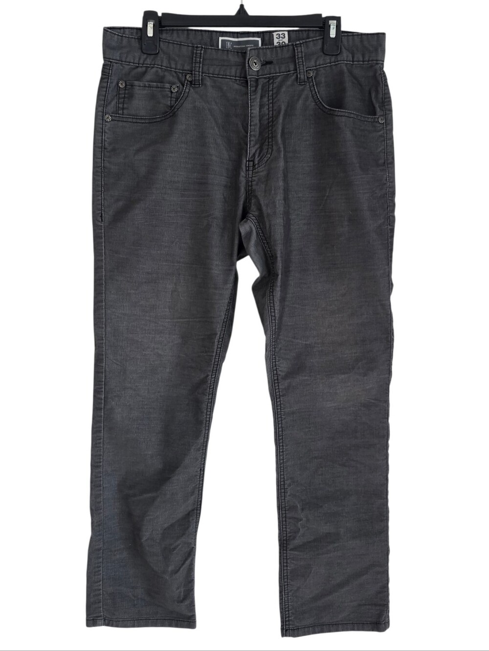 INC International Concepts Berlin Slim Straight Gray Men's Size 33/30
